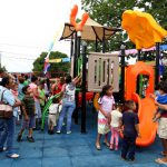 Alcaldía de Managua y Ministerio de Educación entregan parque a habitantes de la colonia Primero de Mayo