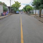 Mejoramiento de calles en el barrio El Recreo