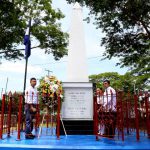 Comuna capitalina rinde honor a creador del Himno Nacional