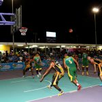 Inauguración del tercer campeonato de baloncesto Carlos Ulloa in memoriam