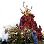 Félix “Tito” Trinidad visita monumento y construcción del polideportivo Alexis Argüello