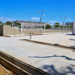 Alcaldía construye canchas de tenis para los XI Juegos Centroamericanos