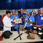 Entrega de útiles deportivos a las Academias de Béisbol Infantil de Managua