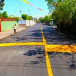 Recarpeteo de calles en el barrio Rigoberto López Pérez