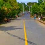 Obra de mejoramiento vial en el barrio Germán Pomares
