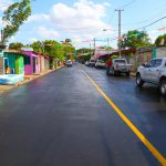 Recarpeteo asfáltico en calles del barrio 19 de Julio de Managua