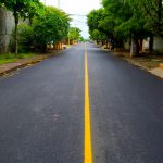Recarpeteo de calles en el distrito 2 de Managua
