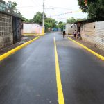 Barrios del Distrito 4 cuentan con calles mejoradas