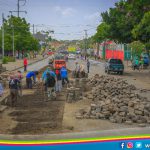 Avanza rehabilitación de red vial en la capital