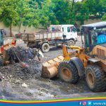 Continúan las labores de limpieza y mejoramiento vial en la capital