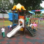 Reinauguración de parque en Comarca Santo Domingo