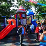 Parque Héroes y Mártires de la Colonia 10 de Junio fue remozado