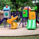 Obras de mejoramiento en el Parque Los Robles