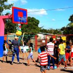 Cancha parque en el barrio La Primavera fue rehabilitado