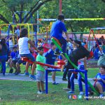 Buen Gobierno embellece parques comunitarios en la capital