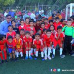 Inicia Liga de Fútbol Infantil con Niños de las Academias de la Alcaldía