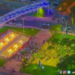Autoridades capitalinas inauguran Monumento a la Paz y la Vida