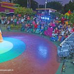 Obra Teatral de la Gesta de Andrés Castro presentada en el parque del barrio Máximo Jerez