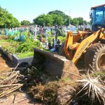 Municipalidad realizan obras de remozamiento en el Cementerio General de Managua