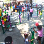 Habitantes del barrio San Judas disfrutan del nuevo gimnasio al aire libre