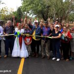 Habitantes del barrio Batahola Norte celebran por sus calles recarpeteadas