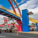 Municipalidad realiza mantenimiento general al puente peatonal ubicado en Rubenia