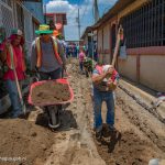 Supervisión de avances en Proyecto de Alcantarillado Sanitario