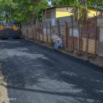 Autoridades supervisan construcción de nuevas calles en el Barrio Hilario Sánchez