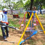 Inicia Jornada de Remozamiento de Parques Municipales