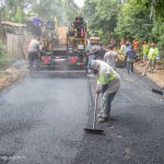 Supervisan avance del Programa Calles para el Pueblo en Managua