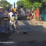 Calles para el Pueblo construye tres cuadras nuevas en el barrio Jorge Cassaly