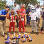 Municipalidad promueve el deporte y entrega útiles a la Academia de Béisbol Infantil del Jorge Dimitrov