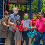 Programa de Vivienda Digna beneficia a madre con discapacidad en la Comarca Jocote Dulce