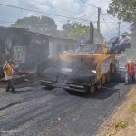 Avanza la pavimentación de seis calles en el barrio Laureles Norte