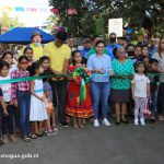 Familias de la Comarca San Antonio Sur celebran nueva red vial