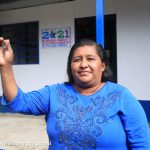 Adela Gaitán: “Agradecida, me han dado esta felicidad inmensa de recibir mi nueva casita”