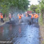 Calles para el Pueblo construye ruta alterna en la Comarca Nejapa