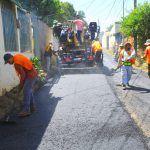 Programa Calles para el Pueblo avanza en el barrio Pantasma