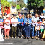 Barrio San Sebastián inaugura obras de mejoramiento vial