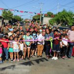 Pobladores del barrio Sócrates Sandino celebran sus calles nuevas