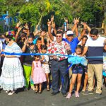 Barrio Camilo Chamorro inaugura proyecto de mejoramiento vial