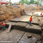 A buen ritmo avanza la construcción de puente vehicular en el barrio Pablo Sexto