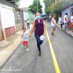 Pobladores del barrio B 15 reciben con alegría sus nuevas calles