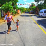 Pobladores del barrio Grenada estrenan 13 cuadras de calles pavimentadas