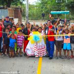 Familias del barrio Carlos Núñez inauguran tres cuadras nuevas de calles