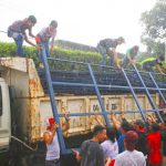Afectados por incendio en barrio Santa Ana reciben solidaridad del Buen Gobierno