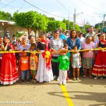 Familias del barrio Georgino Andrade en el Distrito VII inauguran proyectos de drenaje pluvial y Calles para el Pueblo