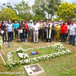 Autoridades municipales, familiares y amigos del Campeón del Pueblo conmemoran el 12 Aniversario de su tránsito a la inmortalidad
