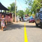 Barrio El Recreo Sur celebra 8 cuadras nuevas revestidas