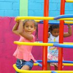 Remozado espacio de recreación en la comunidad del Barrio Benedicto Valverde